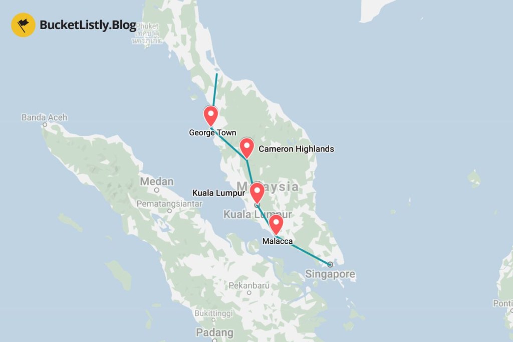 Picture of: Days Backpacking Malaysia Itinerary in