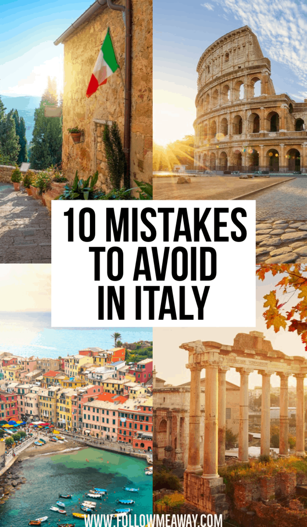 Picture of: Planning a Trip To Italy:  Big Mistakes To Avoid – Follow Me Away