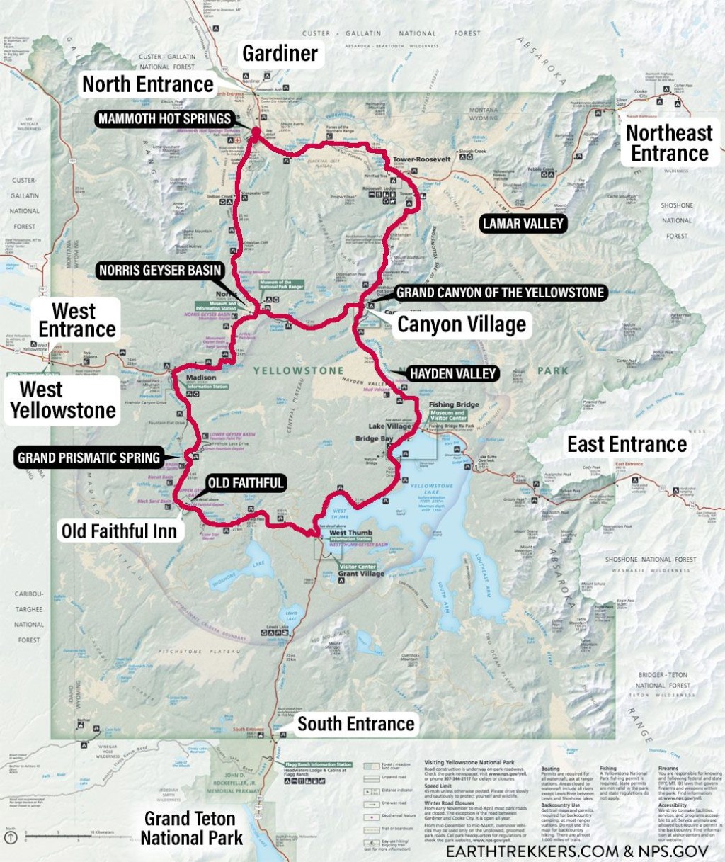 Picture of: Ultimate Yellowstone Itinerary: Best Way to Spend  to  Days in